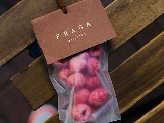 Сублімована малина у білому шоколаді