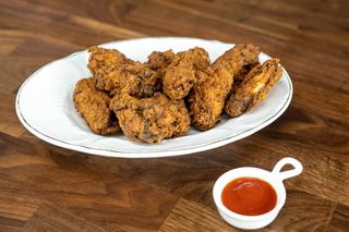 1.Asas de Frango Frito 5 Peças