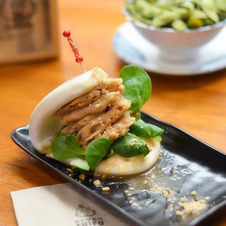 Bao bun Niku Bashi (vegetariano)