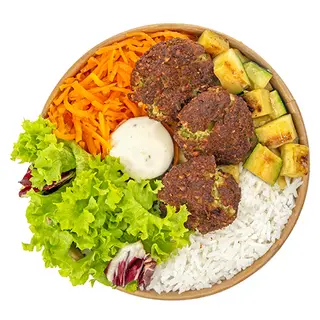 (Vege) (Bowl) Falafel Tzatziki
