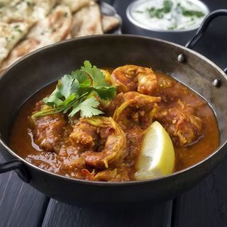 Jalfrezi de gambas