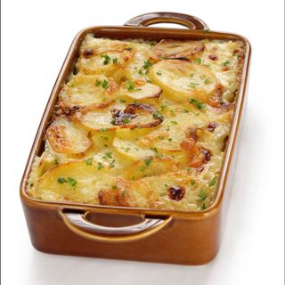 PLATO GRATINADO JAMON BECON
