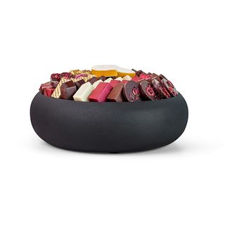 Saladier Noir Et Bordeaux Gm