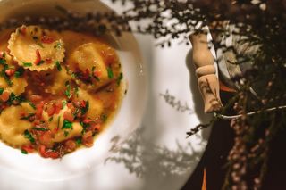 Равіолі з  креветками (150г)