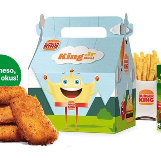 Plant-based Nuggets King JR. Menu