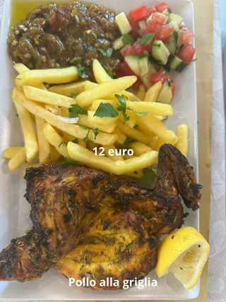 Pollo alla griglia
