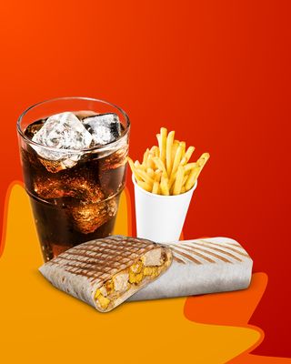 Tacos Chicken + Coca-Cola