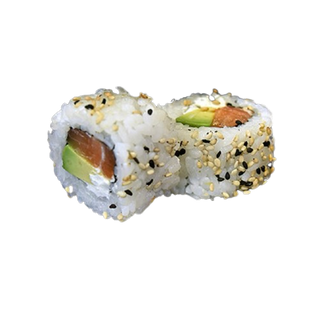 Uramaki De Salmón  Aguacate Y Queso 8 uds.