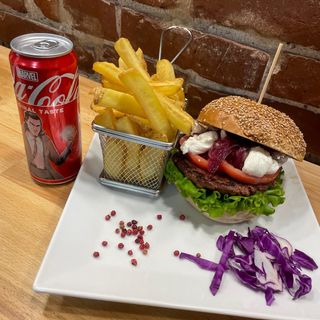 Menu Vegetarian Burger