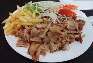 Piatto doner kebab piccolo