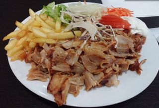 Piatto doner kebab piccolo 