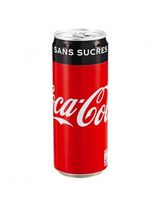 Coca Cola Zéro Canette 25cl