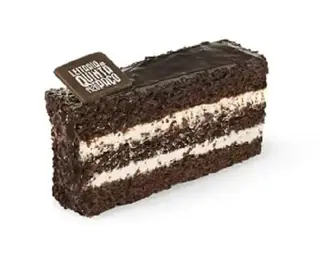 Fatia Bolo de Chocolate e Chantilly