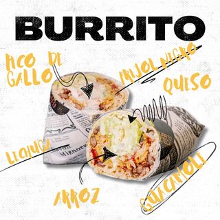 BURRITO TINGA DE POLLO DELIVERY