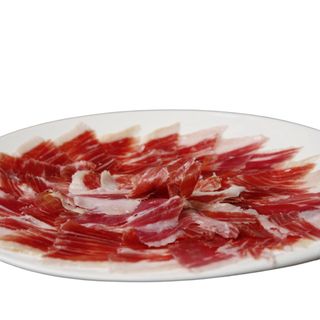 Plato de jamón serrano