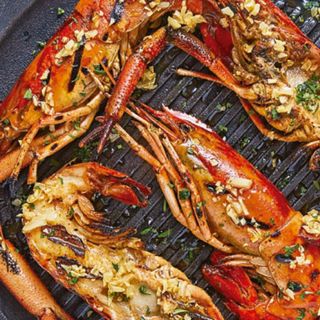 Tapa De Langostino A La Plancha