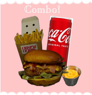 Honey Barbeque Sandwich+ Cartofi+ Sos +CocaCola-