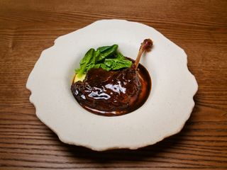 Копчена качина ніжка Конфі з картопляним пюре (520г)