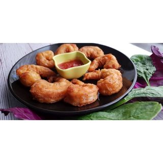 Sizzling Fried Prawns