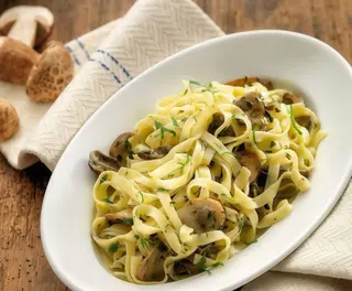 Fetuccine al funghi