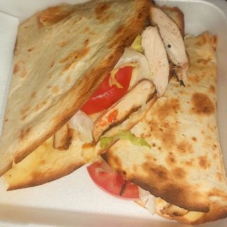 Пиадина с пилешко филе