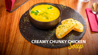 Supa de pui si Sandwich Chicken Deluxe 740 g