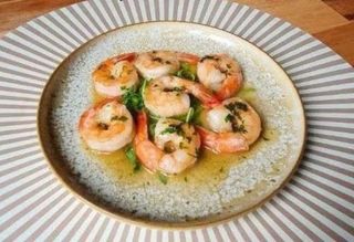 Gamberi Al Prosecco E Miele