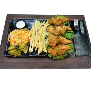 Assiette Poulet Crispy