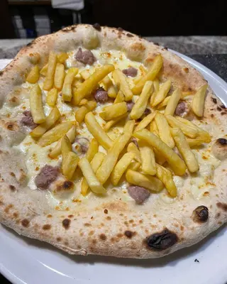 Pizza Antica al piatto forno a legna
