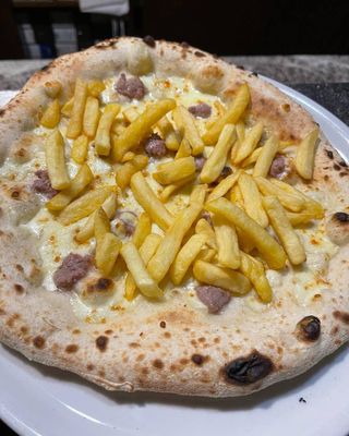 Pizza Antica al piatto forno a legna