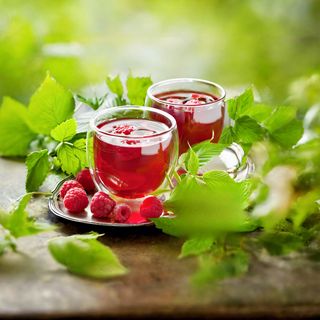 Малиновый чай