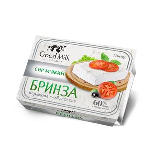 Бринза Вершкова 60% Good Milk 170г