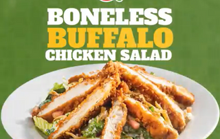 Boneless Buffalo Chicken Salade