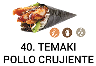 36. Temaki De Pollo Crujiente