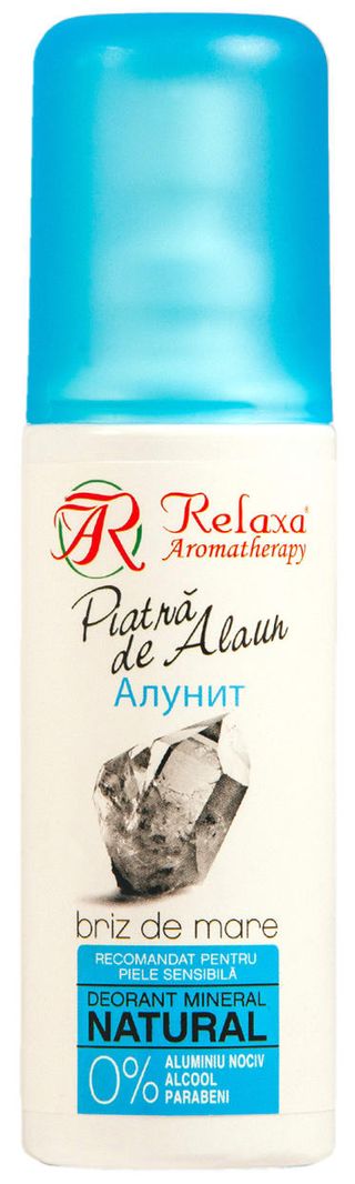 Deodorant mineral natural Piatra de Alaun - briz de mare
