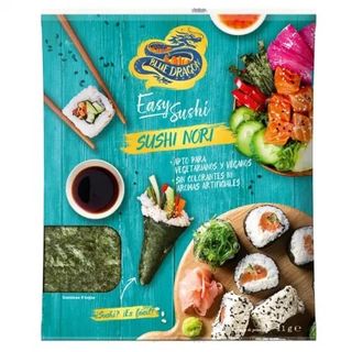 Alga Nori para Sushi Blue Dragon 11 Gr.