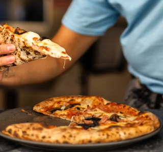 Pizza Margherita com Fiambre