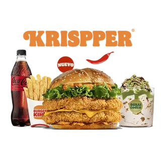 Menú Completo Krispper® Spicy Doble