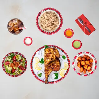 Menu demi Poulet 