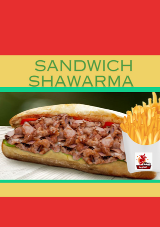 Sandwich shawarma