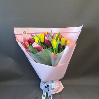  Букет из 31 тюльпанов микс