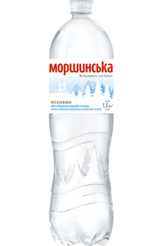 Мінеральна вода Моршинська негазована (1,5л)