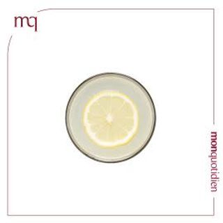 Jus de citron par litre