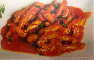 Курица в кисло-сладком соусе