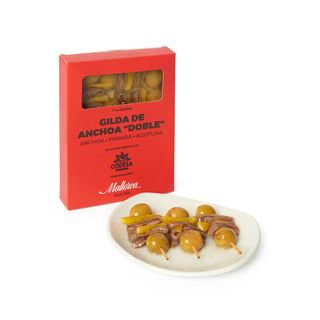 Gildas de anchoa doble