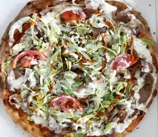 Pizza kebab