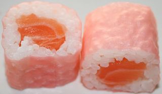 N3， Maki De Color Salmón (8 pzas.)