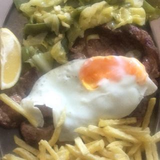 Bife da Vazia de Novilho no Churrasco