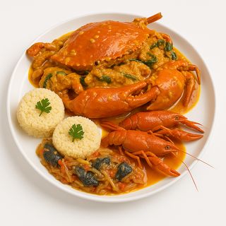 Assiette De Raï + Attiéké