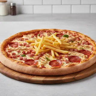 Pizza Trio carni mix